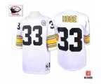Pittsburgh Steelers #33 Merril Hoge White Authentic Football Jersey