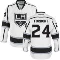 Los Angeles Kings #24 Derek Forbort Authentic White Away NHL Jersey