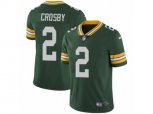Green Bay Packers #2 Mason Crosby Vapor Untouchable Limited Green Team Color NFL Jersey