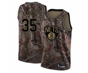 Brooklyn Nets #35 Kenneth Faried Swingman Camo Realtree Collection NBA Jersey