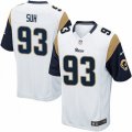 Los Angeles Rams #93 Ndamukong Suh Game White NFL Jersey