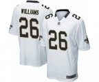 New Orleans Saints #26 P.J. Williams Game White Football Jersey