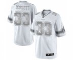 Dallas Cowboys #33 Tony Dorsett Limited White Platinum Football Jersey
