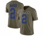 Dallas Cowboys #2 Brett Maher Limited Olive 2017 Salute to Service Football Jersey