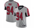 Atlanta Falcons #94 Deadrin Senat Limited Silver Inverted Legend Football Jersey
