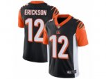 Cincinnati Bengals #12 Alex Erickson Black Team Color Vapor Untouchable Limited Player NFL Jersey