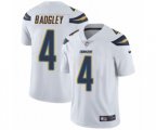 Los Angeles Chargers #4 Michael Badgley White Vapor Untouchable Limited Player NFL Jersey