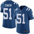 Indianapolis Colts #51 John Simon Elite Royal Blue Rush Vapor Untouchable NFL Jersey