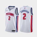 Nike Pistons #2 Cade Cunningham White NBA Swingman Association Edition Jersey