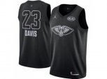New Orleans Pelicans #23 Anthony Davis Black NBA Jordan Swingman 2018 All-Star Game Jersey