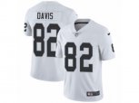 Oakland Raiders #82 Al Davis Vapor Untouchable Limited White NFL Jersey