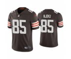 Cleveland Browns #85 David Njoku 2021 Brown Vapor Untouchable Limited Stitched Football Jersey