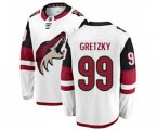 Arizona Coyotes #99 Wayne Gretzky Fanatics Branded White Away Breakaway Hockey Jersey