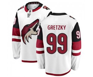 Arizona Coyotes #99 Wayne Gretzky Fanatics Branded White Away Breakaway Hockey Jersey