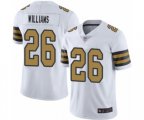 New Orleans Saints #26 P.J. Williams Limited White Rush Vapor Untouchable Football Jersey