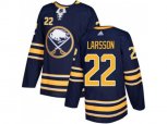 Adidas Buffalo Sabres #22 Johan Larsson Navy Blue Home Authentic Stitched NHL Jersey
