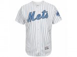 New York Mets Majestic Blank White Fashion 2016 Father s Day Flex Base Team Jersey