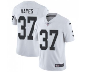 Oakland Raiders #37 Lester Hayes White Vapor Untouchable Limited Player Football Jersey
