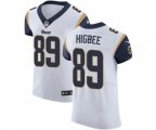 Los Angeles Rams #89 Tyler Higbee White Vapor Untouchable Elite Player Football Jersey