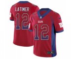 New York Giants #12 Cody Latimer Limited Red Rush Drift Fashion Football Jersey