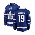 Toronto Maple Leafs #19 Jason Spezza Authentic Royal Blue Home Fanatics Branded Breakaway Hockey Jersey