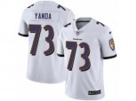 Baltimore Ravens #73 Marshal Yanda Vapor Untouchable Limited White NFL Jersey