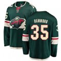 Minnesota Wild #35 Andrew Hammond Authentic Green Home Fanatics Branded Breakaway NHL Jersey