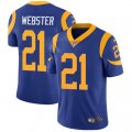 Los Angeles Rams #21 Kayvon Webster Royal Blue Alternate Vapor Untouchable Limited Player NFL Jersey