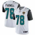 Jacksonville Jaguars #78 Jermey Parnell White Vapor Untouchable Elite Player NFL Jersey