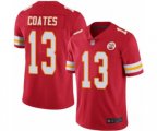 Kansas City Chiefs #13 Sammie Coates Red Team Color Vapor Untouchable Limited Player Football Jersey