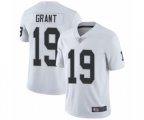 Oakland Raiders #19 Ryan Grant White Vapor Untouchable Limited Player Football Jersey