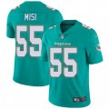 Miami Dolphins #55 Koa Misi Aqua Green Team Color Vapor Untouchable Limited Player NFL Jersey