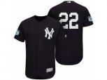 New York Yankees #22 Jacoby Ellsbury 2017 Spring Training Flex Base Authentic Collection Stitched Baseball Jersey