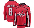 Washington Capitals #8 Alex Ovechkin Fanatics Branded Red Home Breakaway NHL Jersey