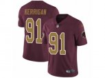 Washington Redskins #91 Ryan Kerrigan Vapor Untouchable Limited Burgundy Red Gold Number Alternate 80TH Anniversary NFL Jersey