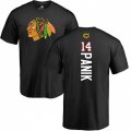 Chicago Blackhawks #14 Richard Panik Black Backer T-Shirt