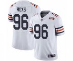 Chicago Bears #96 Akiem Hicks White 100th Season Limited Football Jersey