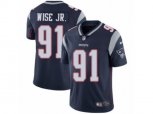 New England Patriots #91 Deatrich Wise Jr Vapor Untouchable Limited Navy Blue Team Color NFL Jersey