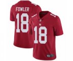 New York Giants #18 Bennie Fowler Red Limited Red Inverted Legend Football Jersey