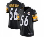 Pittsburgh Steelers #56 Anthony Chickillo Black Team Color Vapor Untouchable Limited Player Football Jersey