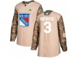 Adidas New York Rangers #3 James Patrick Camo Authentic 2017 Veterans Day Stitched NHL Jersey