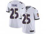 Baltimore Ravens #25 Tavon Young Vapor Untouchable Limited White NFL Jersey