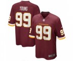 Washington Redskins #99 Chase Young Game Red 2020 New Football Jersey