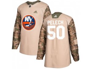 New York Islanders #50 Adam Pelech Camo Authentic 2017 Veterans Day Stitched NHL Jersey