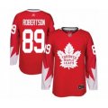 Toronto Maple Leafs #89 Nicholas Robertson Authentic Red Alternate Hockey Jersey