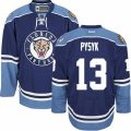 Florida Panthers #13 Mark Pysyk Premier Navy Blue Third NHL Jersey