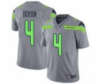 Seattle Seahawks #4 Michael Dickson Limited Silver Inverted Legend Football Jersey