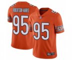 Chicago Bears #95 Roy Robertson-Harris Orange Alternate Vapor Untouchable Limited Player Football Jersey