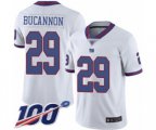 New York Giants #29 Deone Bucannon Limited White Rush Vapor Untouchable 100th Season Football Jersey