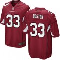 Arizona Cardinals #33 Tre Boston Game Red Team Color NFL Jersey